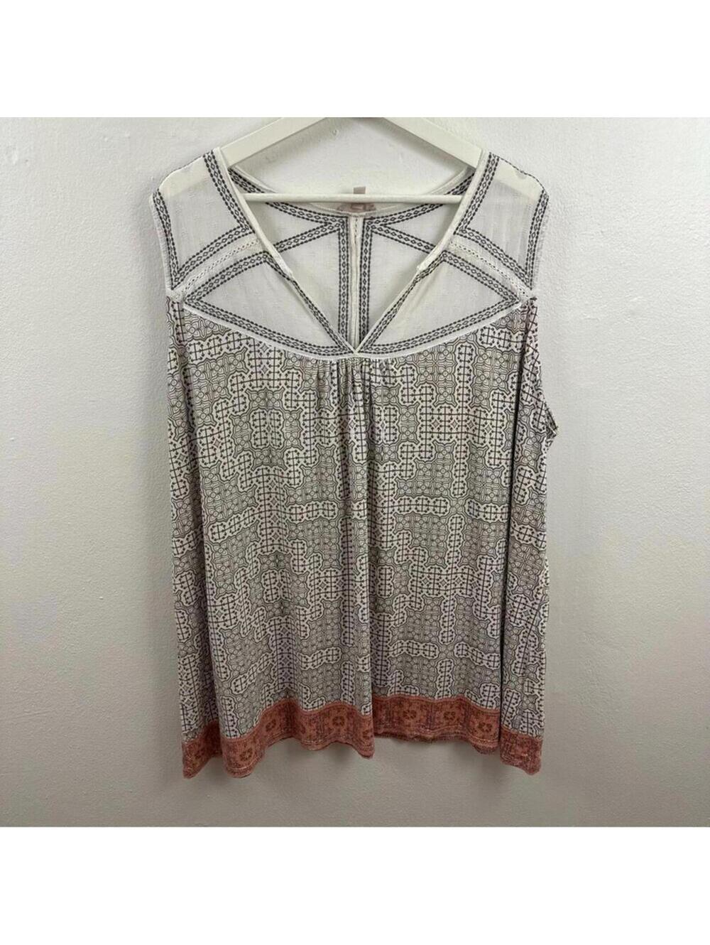Eliane Rose Tank Top Women's Size 3X